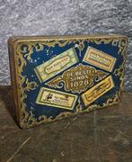 Vintage blik Van Houten chocolade blik, Ophalen of Verzenden, Gebruikt, Overige, Overige merken