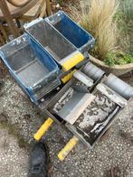 Lijmbakken kalkzandsteen en poriso, Ophalen of Verzenden, Zo goed als nieuw