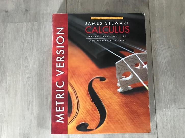 Calculus metric version multivariabele calculus, Boeken, Studieboeken en Cursussen, Zo goed als nieuw, HBO, Beta, Ophalen