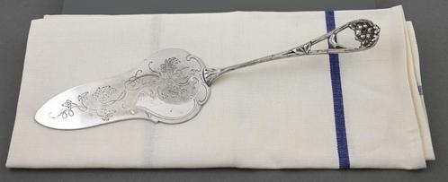 Verzilverde taartschep Art Nouveau ca.1900 WMFN, Antiek en Kunst, Antiek | Bestek, Verzenden