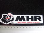sticker MHR logo malossi hyper racing, Verzenden, Zo goed als nieuw, Merk