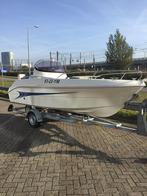 Prins 480 50pk & Trailer, Watersport en Boten, Vis- en Consoleboten, Ophalen, Gebruikt, 3 tot 6 meter, Buitenboordmotor