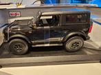 2021 Ford Bronco Wildtrak 1/18, Ophalen of Verzenden, Nieuw, Auto, Maisto