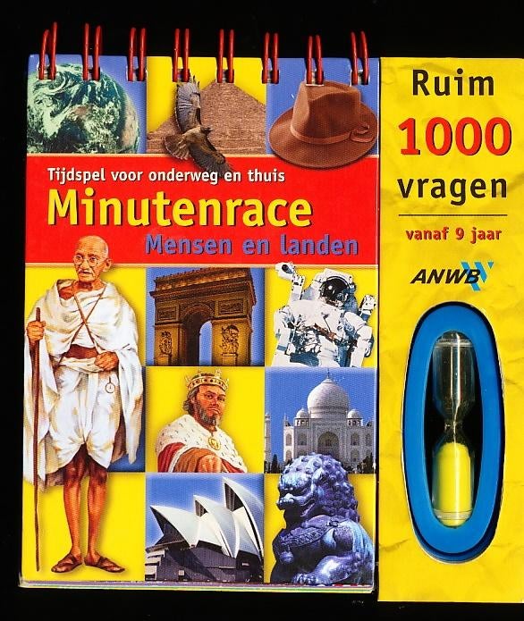 Minutenrace Tijdspel - ANWB Minutenrace, Hobby en Vrije tijd, Gezelschapsspellen | Overige, Gebruikt, Verzenden