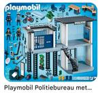 Playmobil Politiebureau met helikopter en auto’s, Ophalen, Gebruikt