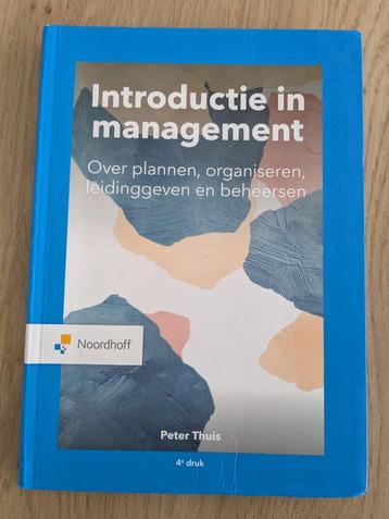 Introductie in management - 4e druk beschikbaar voor biedingen