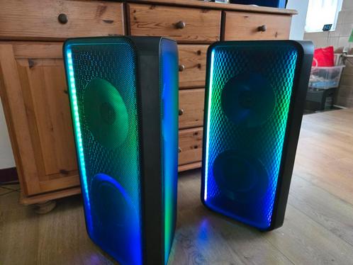 Samsung Sound Tower MX-ST50B 2 x gebruikt compleet in doos !, Audio, Tv en Foto, Luidsprekers, Zo goed als nieuw, Center speaker
