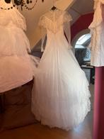 Vintage Prachtige witte trouwjurk, Ophalen, Zo goed als nieuw, Wit, Trouwjurk