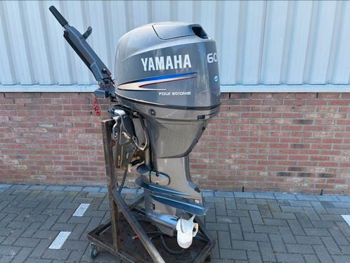 Yamaha 60 pk 4 takt, Powertrim, big tiller, vaarklaar !, Watersport en Boten, Buiten- en Binnenboordmotoren, Gebruikt, Benzine