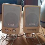 Geluid boxen., Computers en Software, Pc speakers, Ophalen, Gebruikt