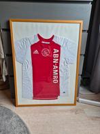 Ajax shirt in lijst, Ophalen, Zo goed als nieuw, 75 cm of meer, 50 tot 75 cm