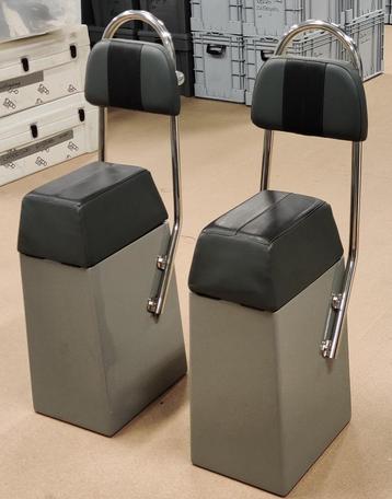 Stoelen - jockey seats - boot - RIB - Infanta (twee stuks) beschikbaar voor biedingen
