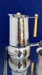 Koffie servies Douwe Egberts, Guido Bergna, Inox 18-10. 7B4, Huis en Inrichting, Tweedehands verkoop, Tweedehands verkoop, Gebruikt