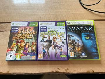 Xbox Kinect spellen en camera beschikbaar voor biedingen