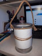 Glazen windlicht (Z200-30), Ophalen of Verzenden, Zo goed als nieuw, Overige materialen, Minder dan 25 cm