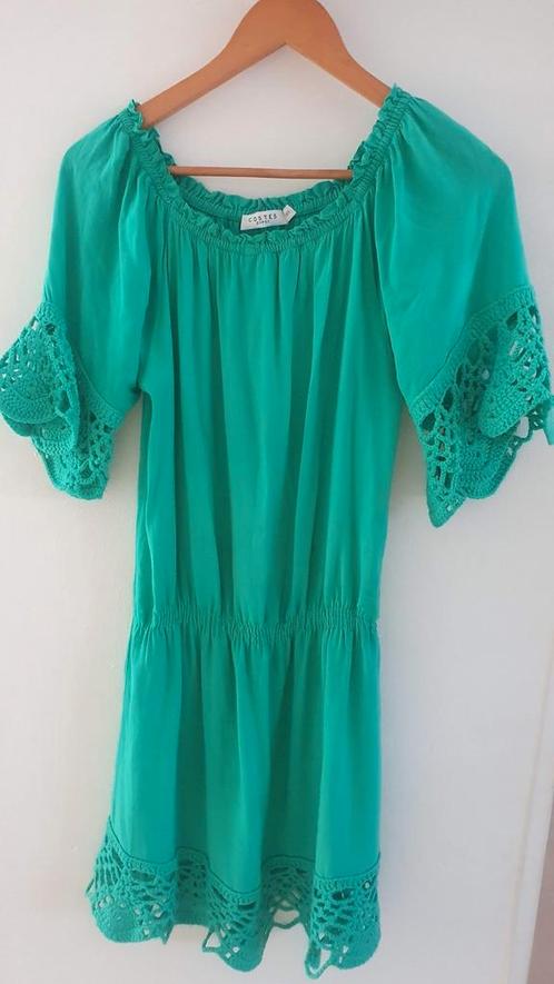 COSTES BOHO STIJL IBIZA JURKJE MAAT 38 Zeegroen, Kleding | Dames, Jurken, Zo goed als nieuw, Maat 38/40 (M), Groen, Boven de knie