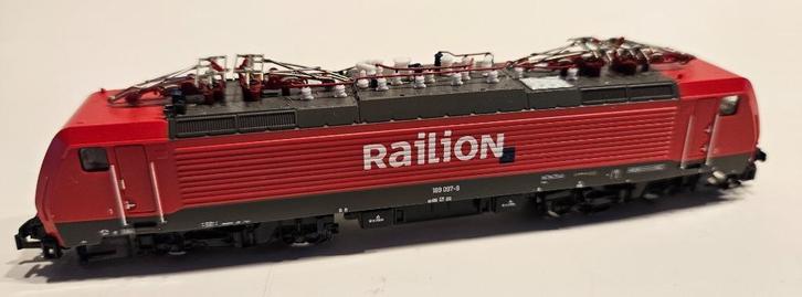 N-spoor, beste kwaliteit, DB Railion BR189, ES64F4 Lok, Hobby en Vrije tijd, Modeltreinen | N-Spoor, Nieuw, Locomotief, Gelijkstroom
