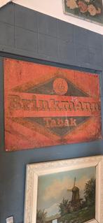 Oud reclame bord brinkman tabak, Ophalen