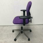 Ahrend 262 bureaustoel / burostoel met nieuwe paarse stof, Gebruikt, Ophalen, Bureau
