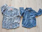 2 overhemdjes Maat 92, Kinderen en Baby's, Kinderkleding | Maat 92, Beebielove, Overhemd of Blouse, Ophalen of Verzenden, Zo goed als nieuw