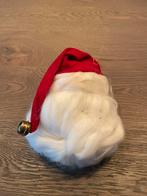 Kerstman hoofd decoratie, Ophalen of Verzenden, Gebruikt