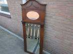 Grote eiken Art Deco spiegel halspiegel toogspiegel, Ophalen, Rechthoekig, 50 tot 100 cm, 100 tot 150 cm