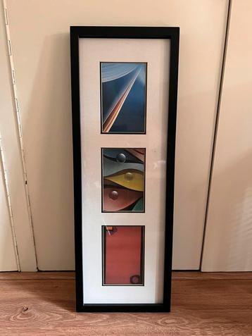 Schilderij met passe partout 63,5 x 22 cm beschikbaar voor biedingen