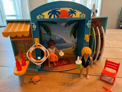 Playmobil Speelbox Surfshop - 5641, Kinderen en Baby's, Speelgoed | Playmobil, Zo goed als nieuw, Ophalen of Verzenden