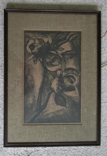 Litho Aart van Dobbenburgh Magnolia beschikbaar voor biedingen