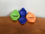 Tupperware 3 x Quickbite voor Appelflappen Pasteitjes e.d., Ophalen of Verzenden, Zo goed als nieuw, Groen