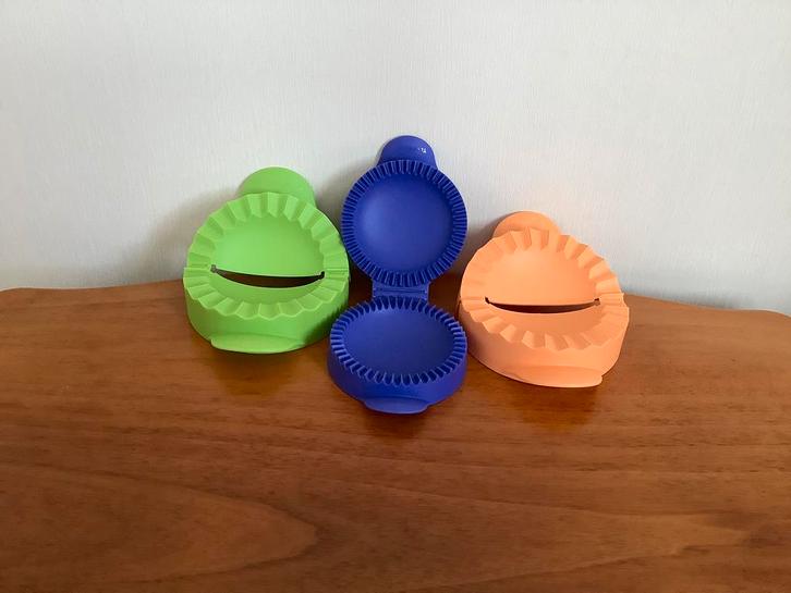 Tupperware 3 x Quickbite voor Appelflappen Pasteitjes e.d., Huis en Inrichting, Keuken | Tupperware, Zo goed als nieuw, Blauw