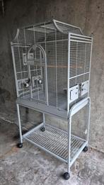 Montana Madeira 1 Platinum vogelkooi ZGAN, Dieren en Toebehoren, Ophalen, Zo goed als nieuw, Metaal, Vogelkooi