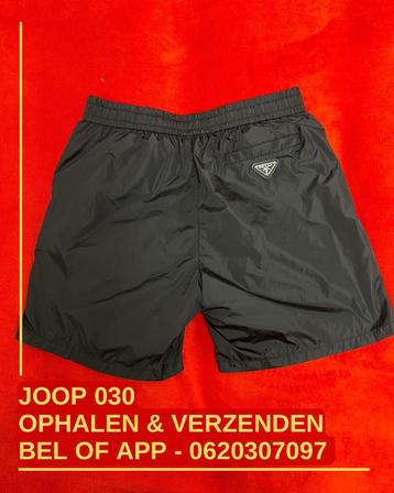 Prada “re-nylon” zwembroek korte broek zwart Maat M L XL XXL beschikbaar voor biedingen