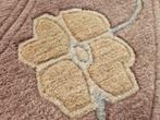 Handgeknoopt Oriental rond wol tapijt paars lila 210x210cm, 200 cm of meer, Oosters Oriental vintage Perzisch hype, 200 cm of meer