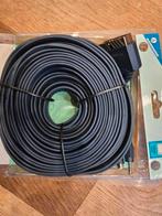 Video VL6720 Scart Naar S-VHS 4 Pin Audio 3.5mm 20m Kabel, Ophalen of Verzenden, Nieuw, 10 meter of meer, Scartkabel