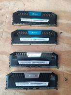 4x4gb 16 gb DDR3 Corsair, Computers en Software, RAM geheugen, DDR3, Ophalen of Verzenden, Zo goed als nieuw, Desktop