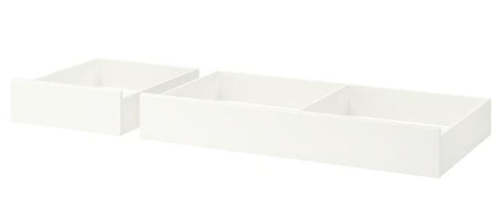 IKEA bedlades Songesand (2 sets), Huis en Inrichting, Slaapkamer | Bedden, Nieuw, Tweepersoons, Overige maten, 200 cm, Hout, Wit