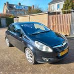 Opel Corsa 1.2 16V 3D WR 2006 Zwart apk 11-2026, Voorwielaandrijving, 40 €/maand, Zwart, 4 cilinders