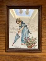 Borduurwerken ingelijst, Ophalen of Verzenden, Zo goed als nieuw, Handborduren, Overige typen