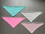 4x kwijlslabbetje / bandana, Ophalen of Verzenden, Zo goed als nieuw