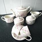Johnson brothers  rose damask theeset en roomstel, Ophalen of Verzenden, Zo goed als nieuw, Overige stijlen, Kop(pen) en/of Schotel(s)