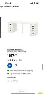 Ikea make up tafel en kasten, (Half)hoge kast, Gebruikt, 150 tot 200 cm, Ophalen of Verzenden