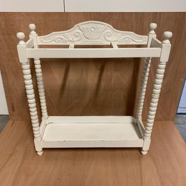 Paraplubak - handgemaakt - white wash - 2 modellen-TTM Wonen, Huis en Inrichting, Woonaccessoires | Paraplubakken, Nieuw, Hout