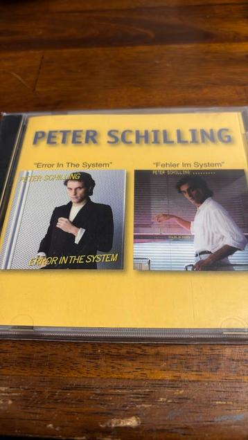 Peter Schilling 2 albums op een cd error en fehler beschikbaar voor biedingen
