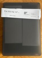 MacBook Air 2022 13 “ hardcover beschermhoes zwart grijs, Computers en Software, Android Tablets, Ophalen of Verzenden, 11 inch