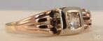 Zeldzame Art Deco 14K ring met Topaas –2,32 g, Verzenden, Goud, Ring, Met edelsteen