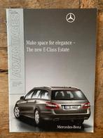 Productinfobrochure Mercedes-Benz E-klasse Estate 2009 S212, Zo goed als nieuw, Mercedes-Benz, Mercedes, Ophalen of Verzenden