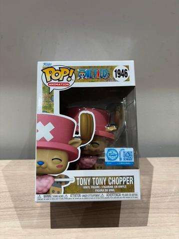 Tony Tony Chopper with Cotton Candy 1946 One Piece Funko Pop beschikbaar voor biedingen