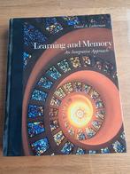 Learning and Memory - David Lieberman, David Lieberman, Cognitieve psychologie, Ophalen, Gelezen