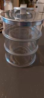 Riviera Maison voorraadpot zilver, Ophalen, Zo goed als nieuw